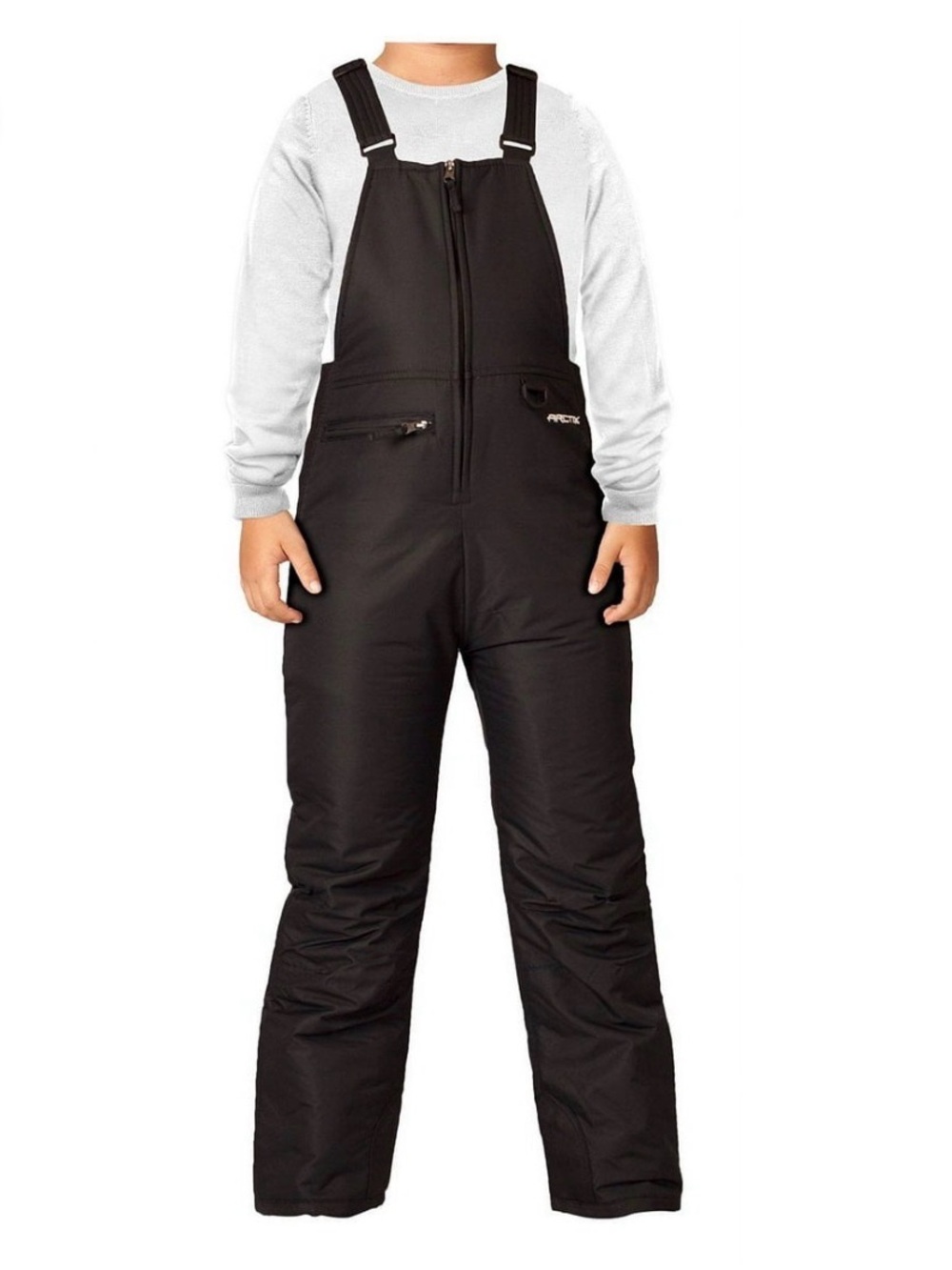Arctix Black Kids Insulated Bib Overalls/ Snowbibs